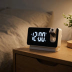 Digitalt vækkeur med temperaturvisning