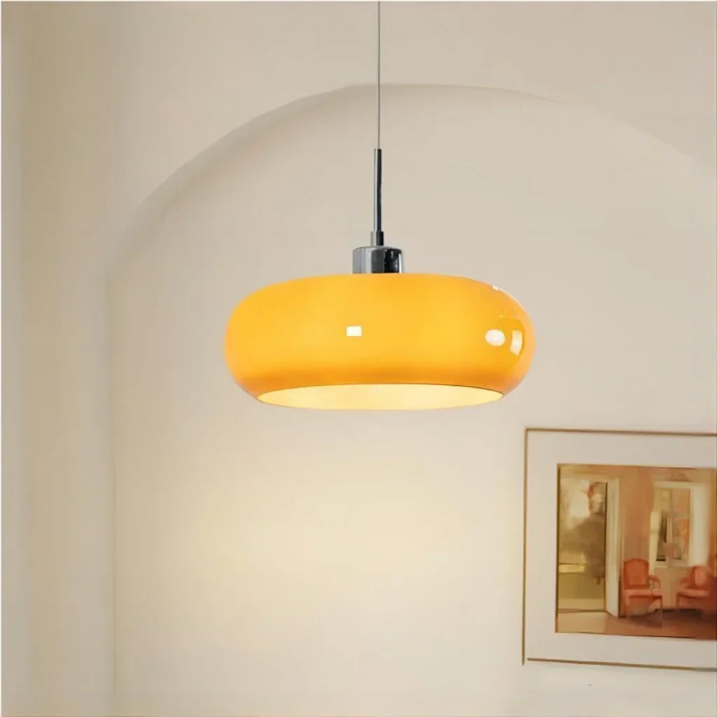 Glass Dome Pendant Ceiling Light