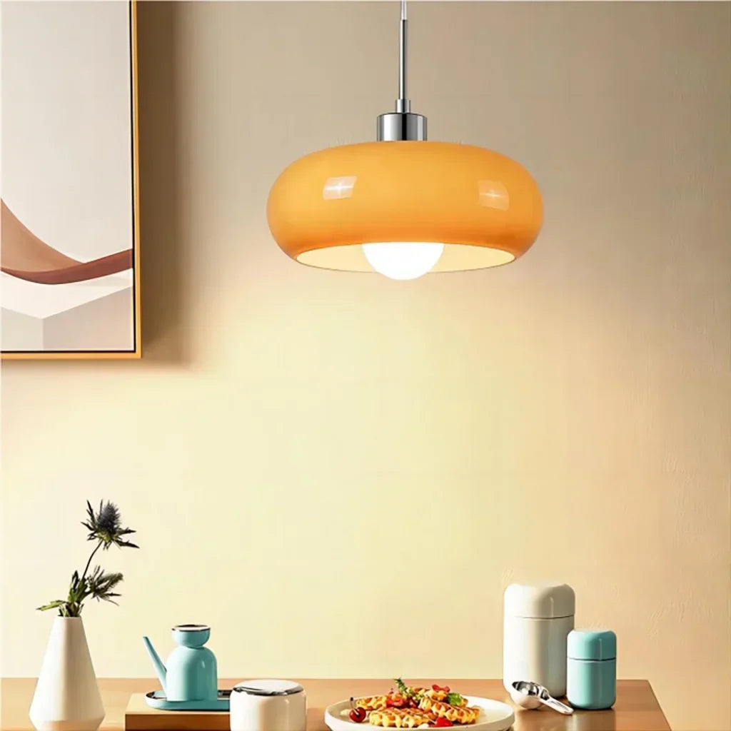 Glass Dome Pendant Ceiling Light