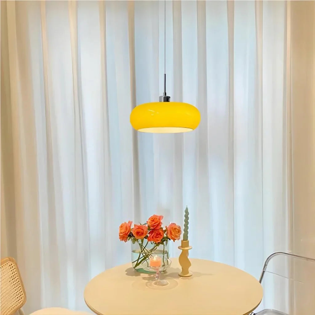 Glass Dome Pendant Ceiling Light