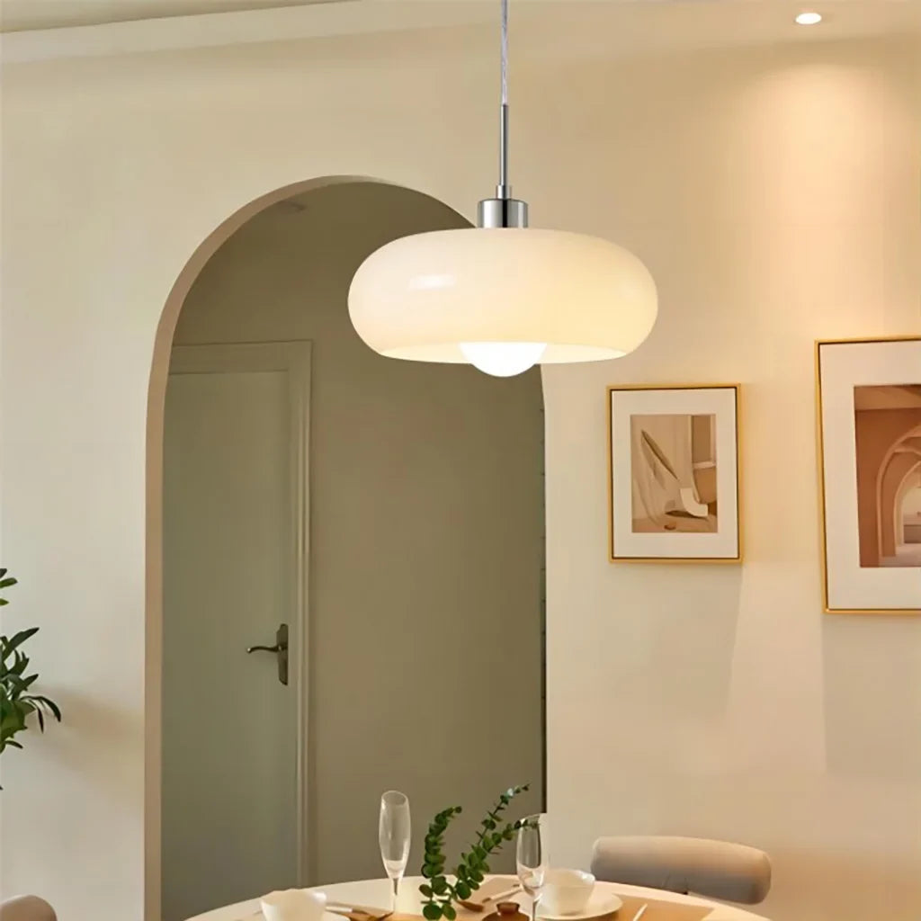 Glass Dome Pendant Ceiling Light