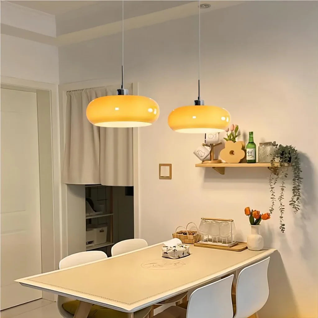 Glass Dome Pendant Ceiling Light