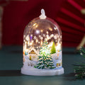 LED-dekoration med julkupol