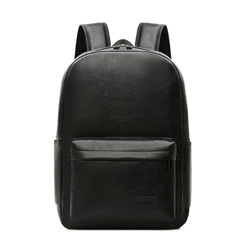 Leather Laptop Backpack with Organised Storage