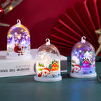 LED-dekoration med julkupol