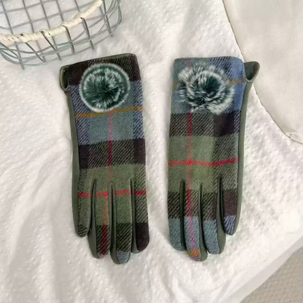 Klassiske vinterhandsker med touchskærm
