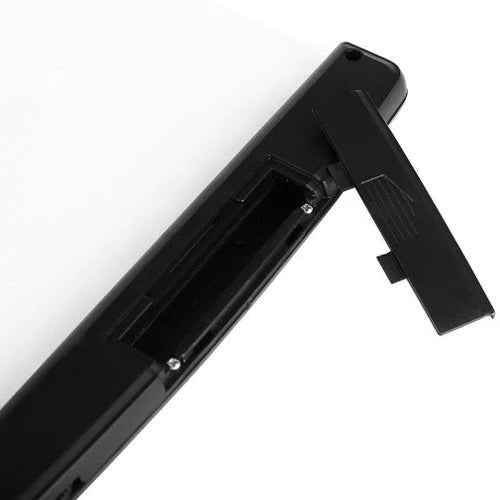 Lampe de lecture LED portable pour livres avec panneau transparent