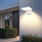 Lampada da parete LED regolabile per esterni con sensore di movimento opzionale