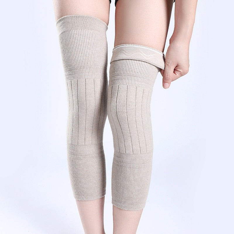 Women's Thermal Knee Warmers with Inner Pads