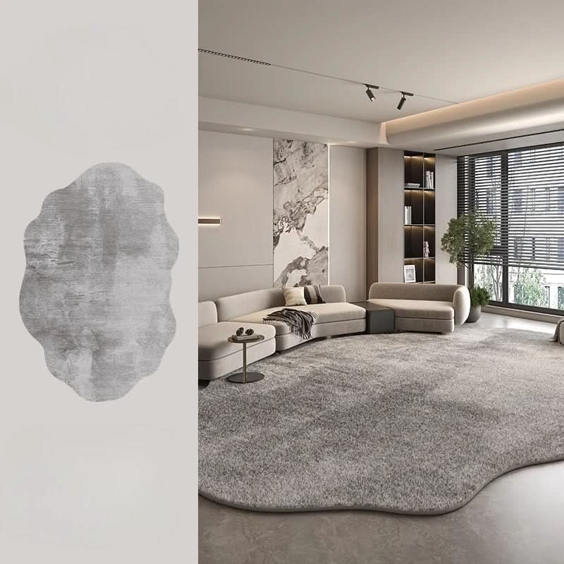 CloudSoft Irregular Plush Area Rug
