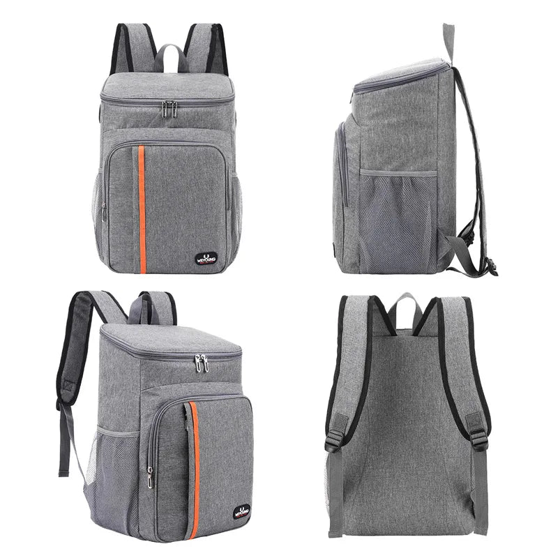 Insulated Travel Backpack with Multiple Compartments