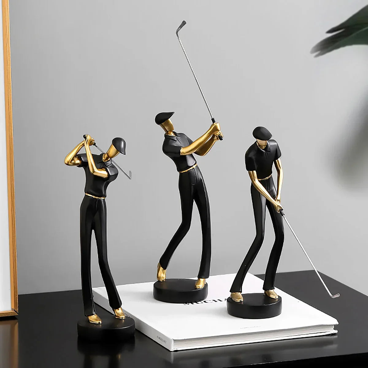 Golf Player Decorative Figurine