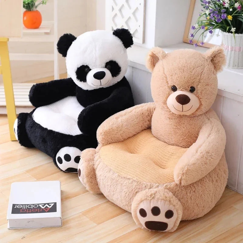Plush Animal-Shaped Pet Bed