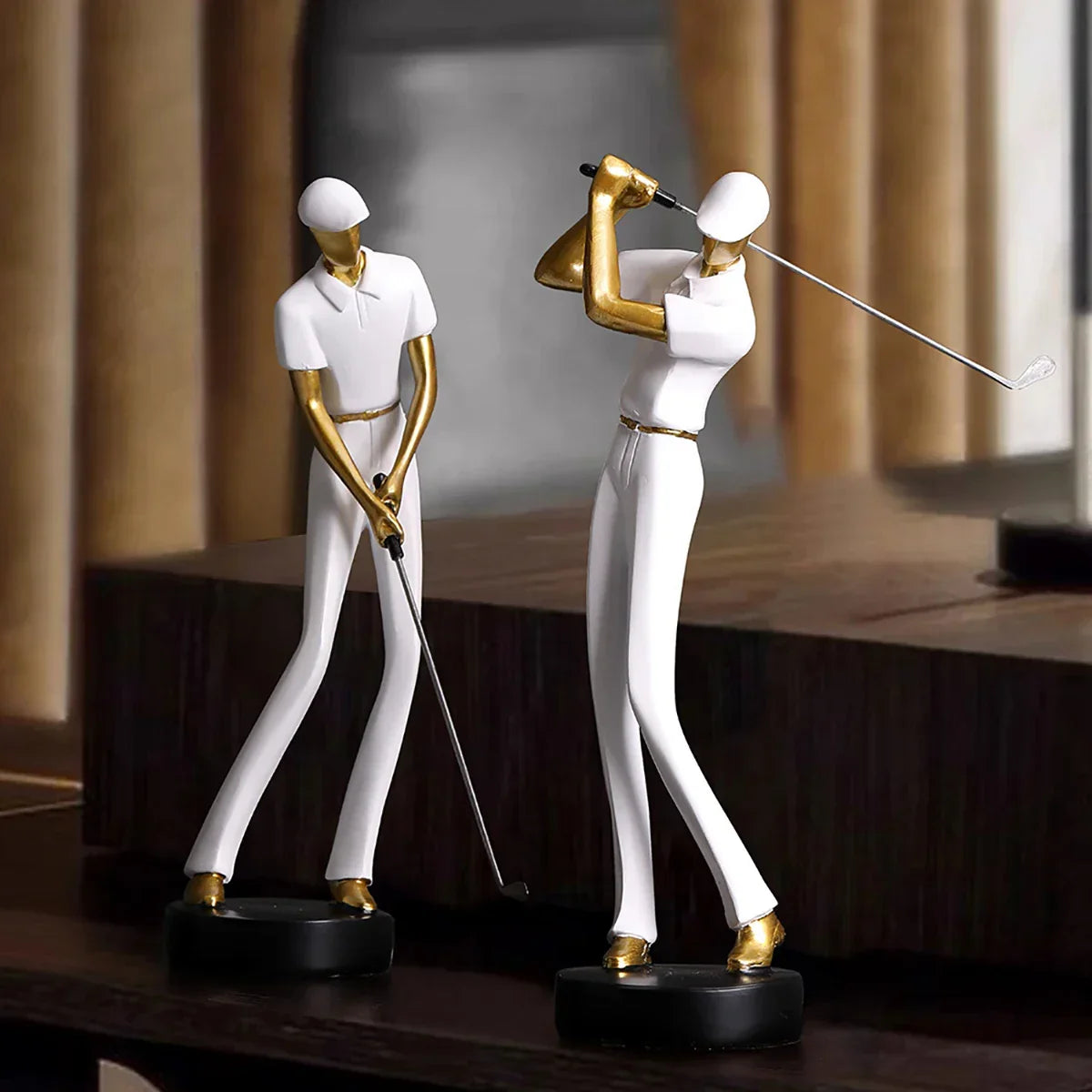 Golf Player Decorative Figurine