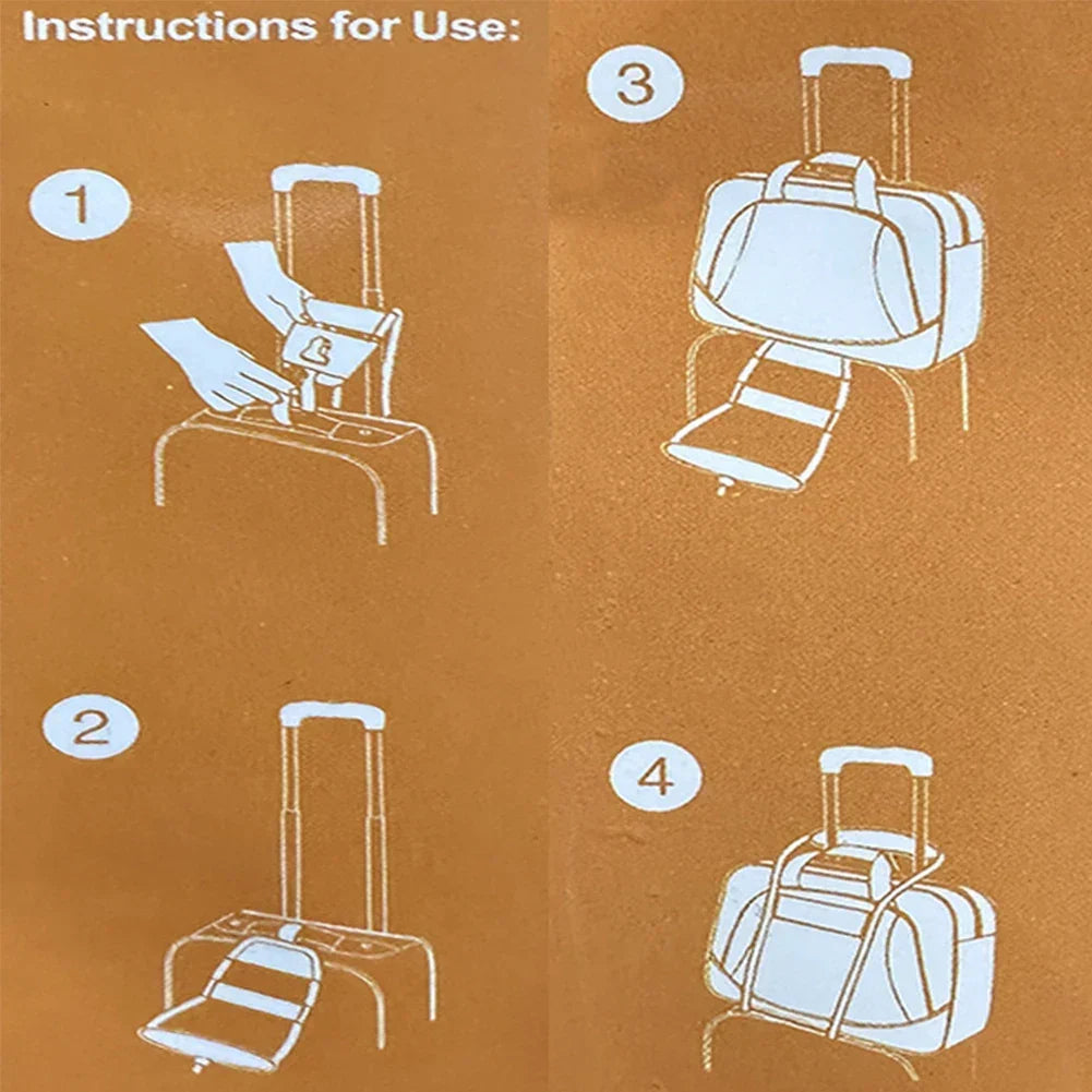 Adjustable Luggage Strap for Extra Bag Attachment