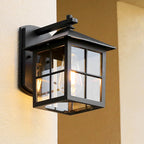 Aplique de pared exterior estilo farol vintage