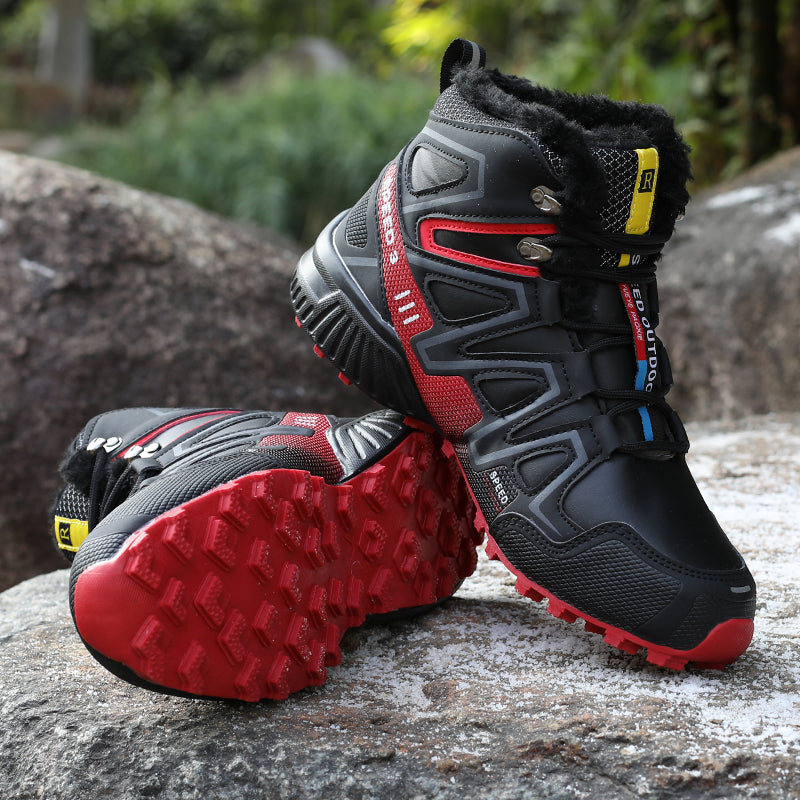 Herren-Wanderschuhe mit hohem Schaft für Outdoor-Aktivitäten