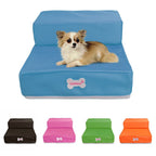 Escalera para mascotas con peldaños acolchados