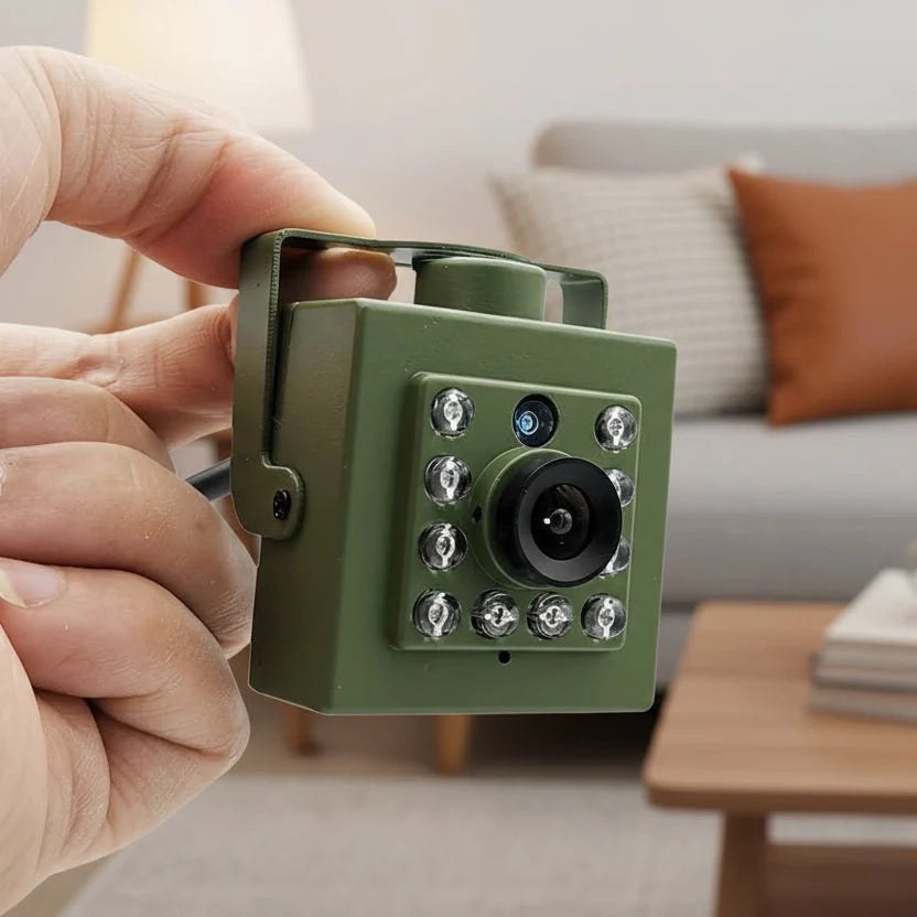 Caméra d’observation des oiseaux Wi-Fi 1080p avec détection de mouvement et vision nocturne