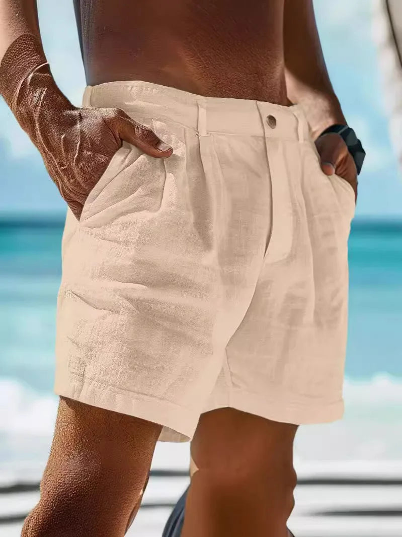 Pantalones cortos de hombre de corte regular para el uso diario en verano