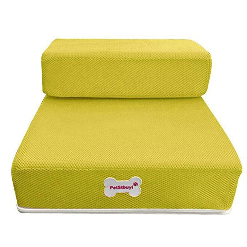 Escalera para mascotas con peldaños acolchados
