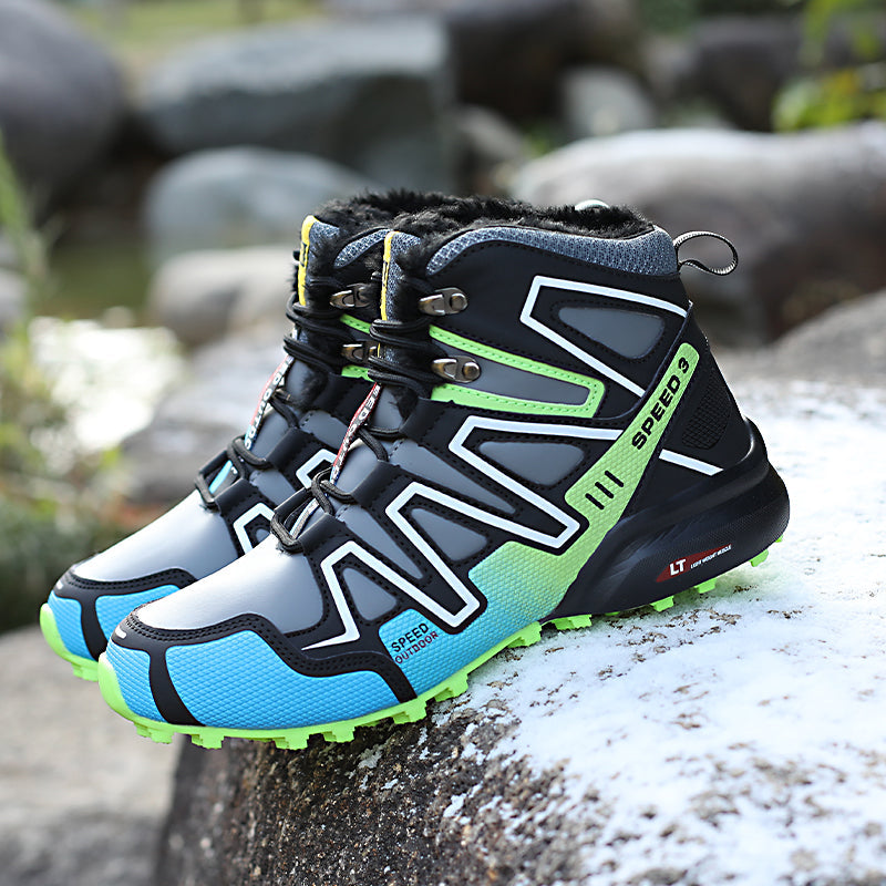Herren-Wanderschuhe mit hohem Schaft für Outdoor-Aktivitäten