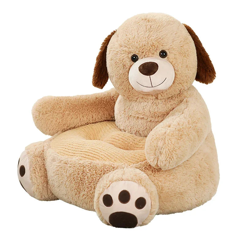 Plush Animal-Shaped Pet Bed