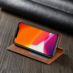iPhone Wallet Case with Magnetic Holder and Card Storage