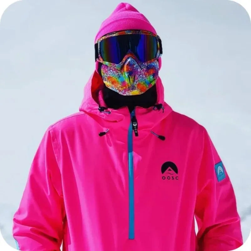 Ski Goggles with Detachable Face Guard