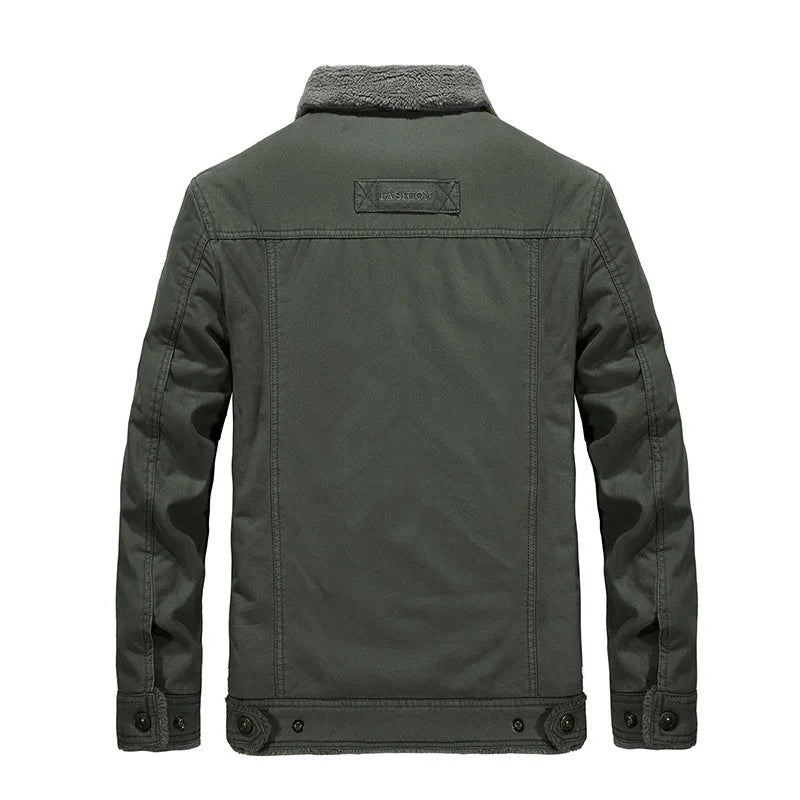 Men’s Sherpa Collar Casual Jacket