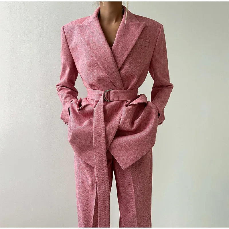 Skræddersyet jumpsuit med brede ben til kvinder