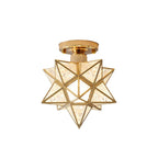 Geometric Star Ceiling Light
