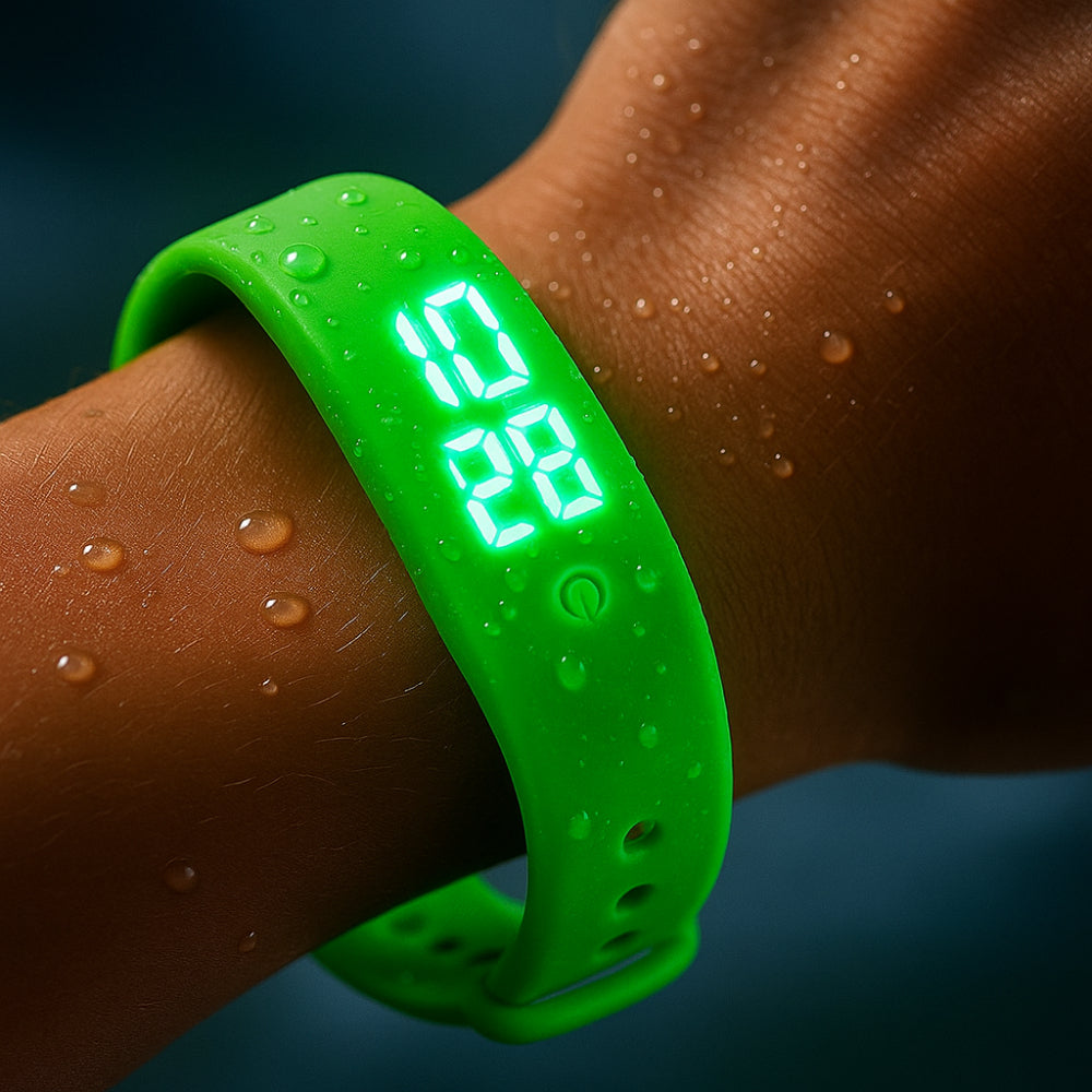 Reproductor de música con pulsera digital