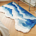 Alfombra de felpa con olas del mar SoftSurf