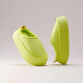 Plush-Lined Slip-On Slippers
