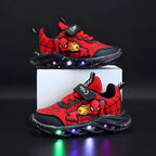 Children's Spider-Man LED Light-Up Trainers