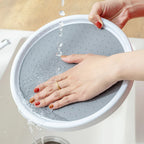 Rotating Round Kitchen Storage Tray for Condiments and Seasonings