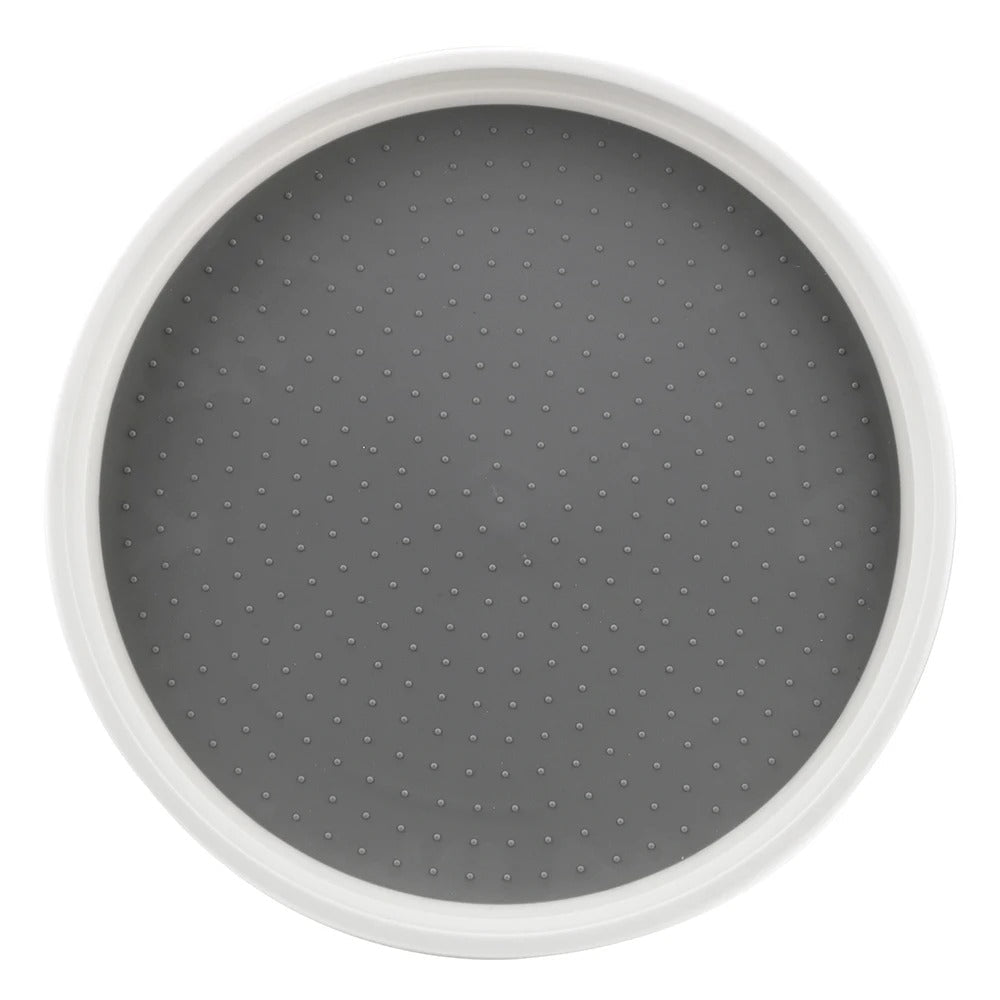Rotating Round Kitchen Storage Tray for Condiments and Seasonings