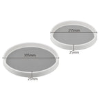 Rotating Round Kitchen Storage Tray for Condiments and Seasonings