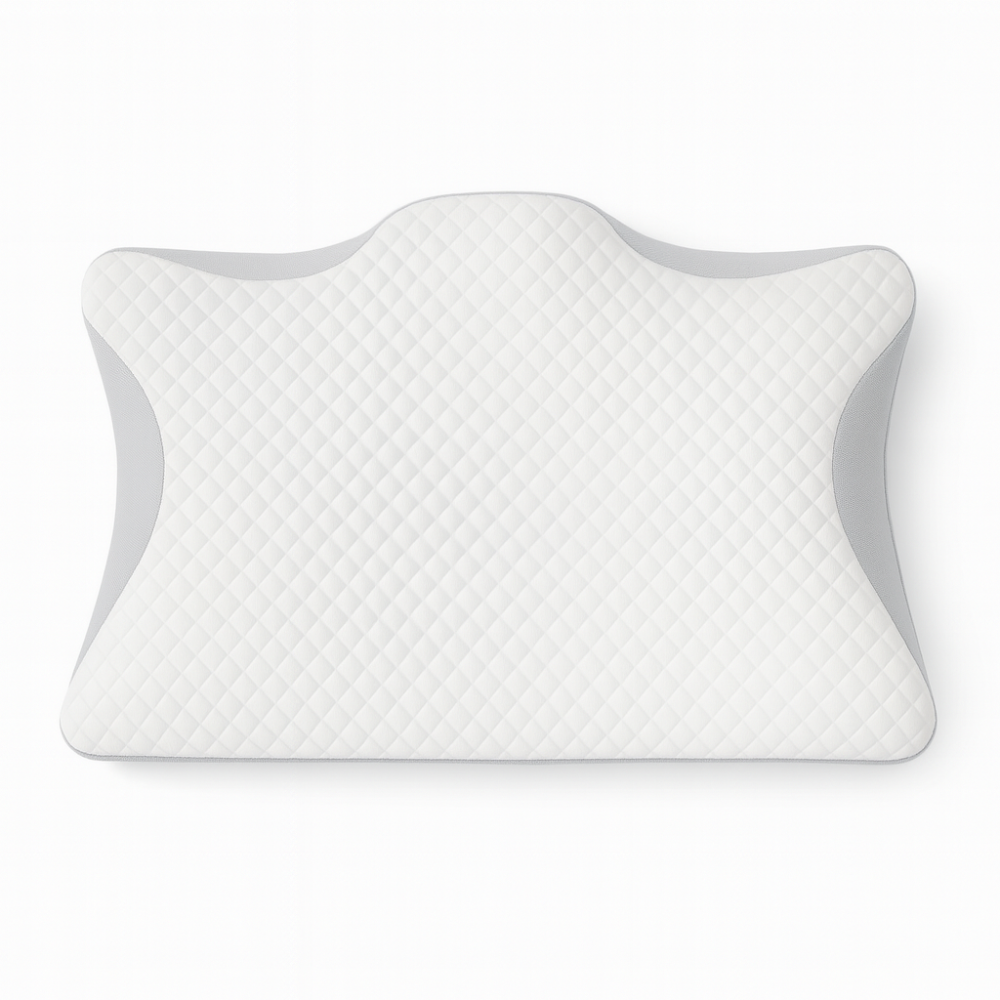 Almohada ergonómica de soporte cervical contorneado