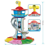 Children's Rescue Tower Playset with Vehicle Slide