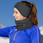 Ensemble bonnet et écharpe d’hiver