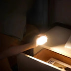 Rundes Schranklicht mit Bewegungsmelder und Magnetbefestigung