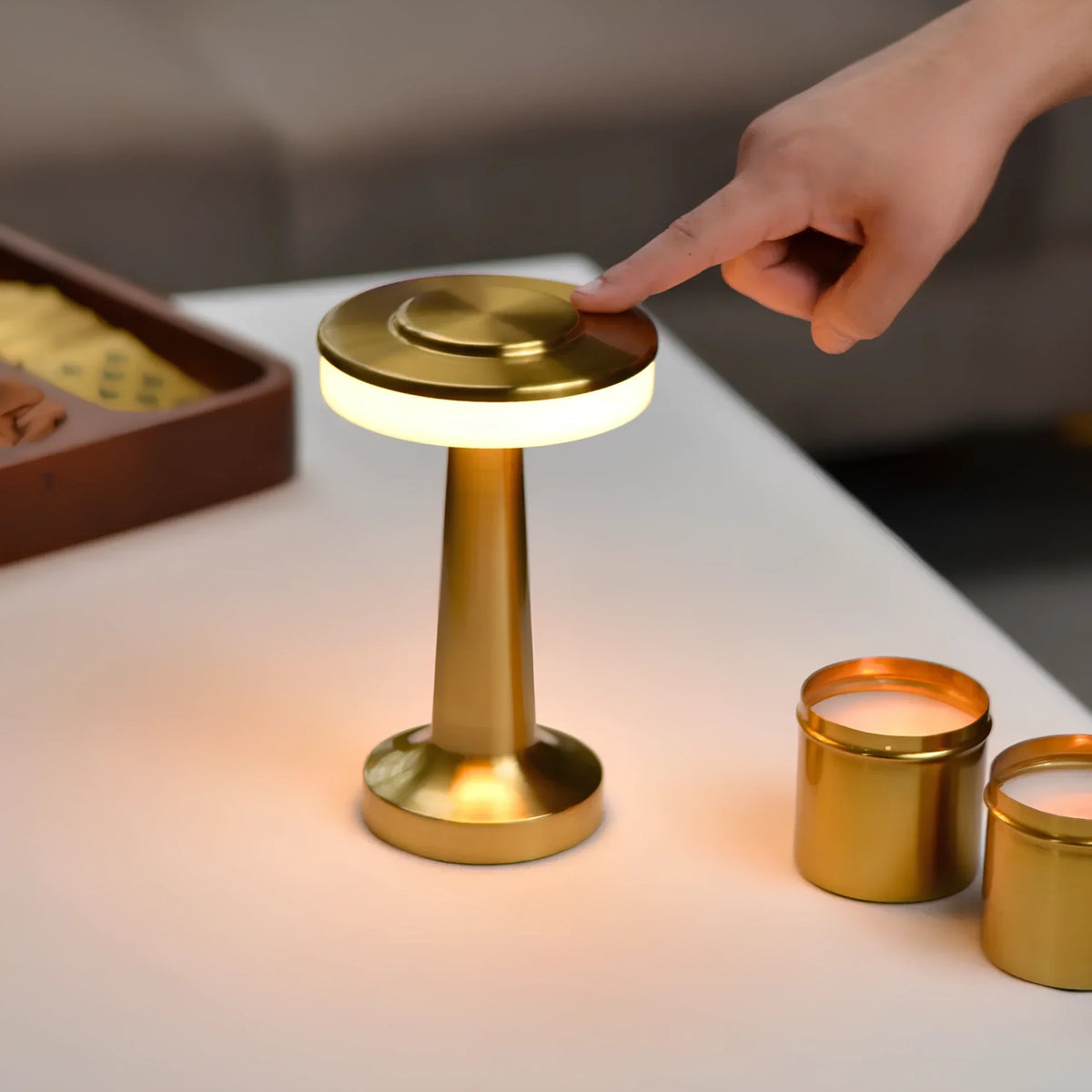 Lampe de table LED portable