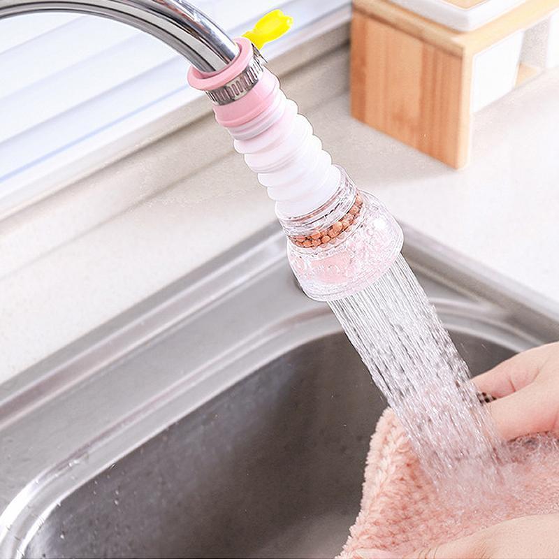 Rotating Faucet Spray Head Attachment for Kitchen Sinks
