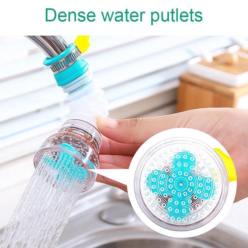 Rotating Faucet Spray Head Attachment for Kitchen Sinks