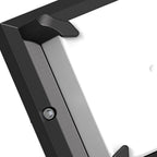 Lampada da parete quadrata nera a LED per esterni IP65