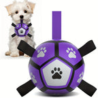 Jouet interactif en forme de balle à tirer pour chien