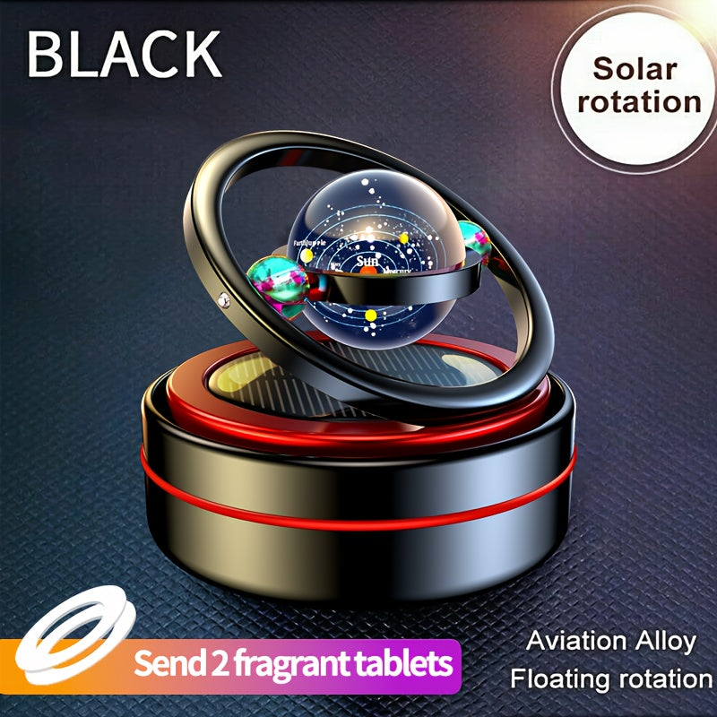 Drehendes Autoornament des Sonnensystems