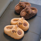 Plush Bear House Slippers